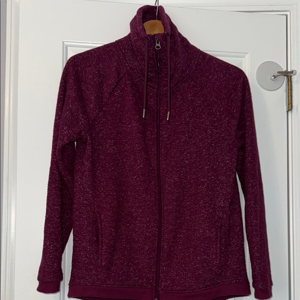 XS Purple Zip-Up Jacket
